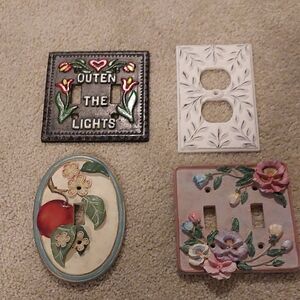 Decorative Light Switch Covers Set
